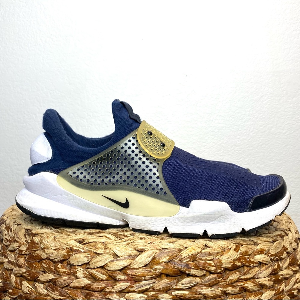 Nike sock dart blue white